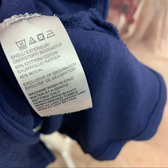 NEW Lord Taylor Navy Marine Embroidered Dress - Picture 9 of 10